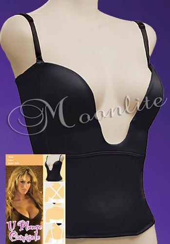 Deep plunge bra longline - deep,